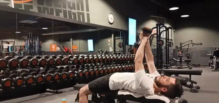 exercice pull-over haltère