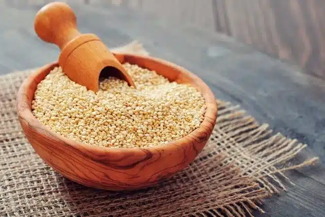 Le quinoa pour prendre de la masse