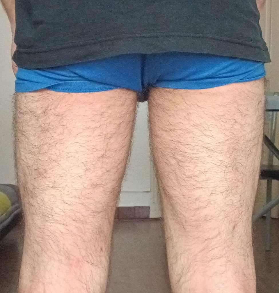l'arrière de mes cuisses avec les ischios