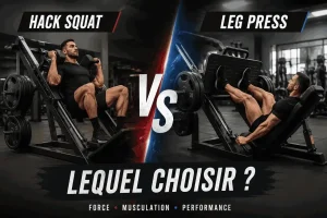 comparatif entre hack squat et presse à cuisses