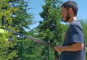 élastique pas assez tendu au tirage horizontal
