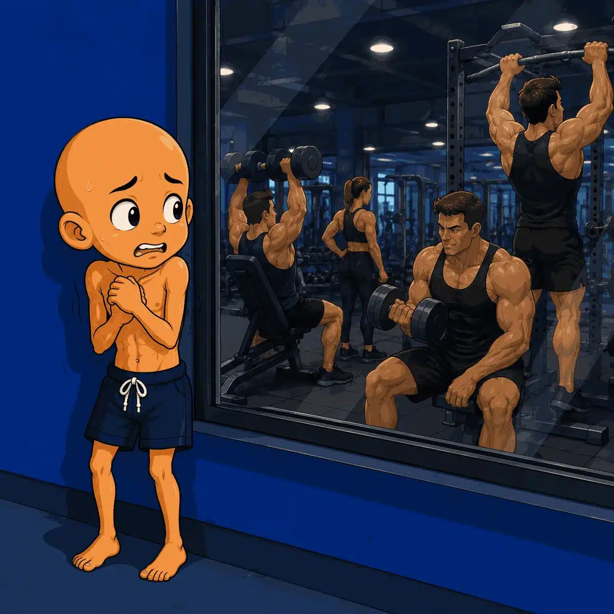Comment surmonter le fait d’être maigre à la salle de sport ?