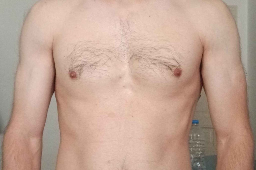 mes pectoraux courts